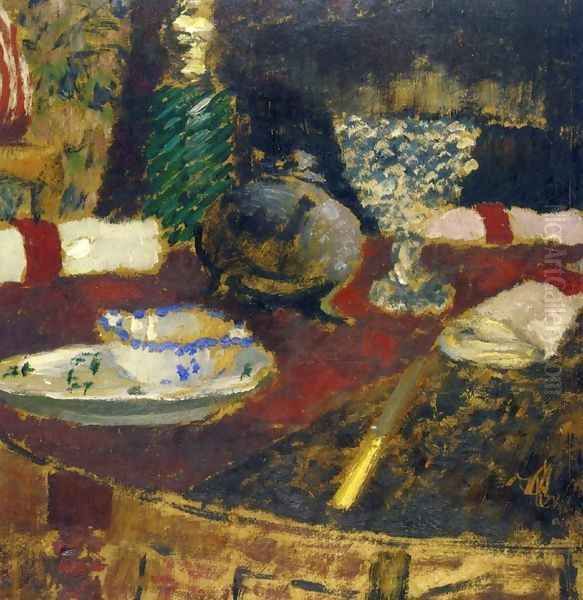 The Sauceboat Oil Painting by Jean-Edouard Vuillard