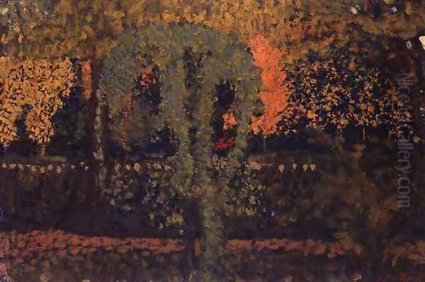 The Park Oil Painting by Jean-Edouard Vuillard