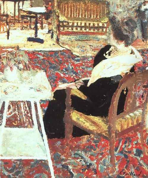 Madame Arthur Fontaine 2 Oil Painting by Jean-Edouard Vuillard