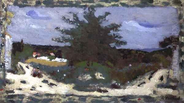 The Village Pond, 1898 Oil Painting by Jean-Edouard Vuillard