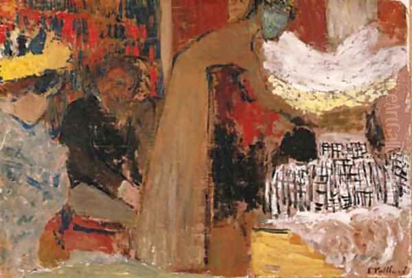 Au spectacle Oil Painting by Jean-Edouard Vuillard