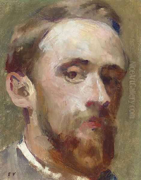 Autoportrait Oil Painting by Jean-Edouard Vuillard