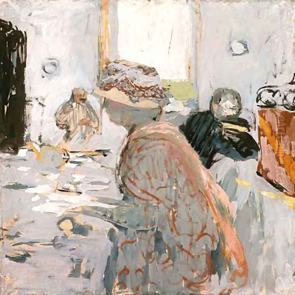 Portrait de Madame Hessel Oil Painting by Jean-Edouard Vuillard