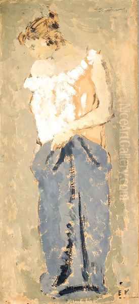 Mere et enfant Oil Painting by Jean-Edouard Vuillard