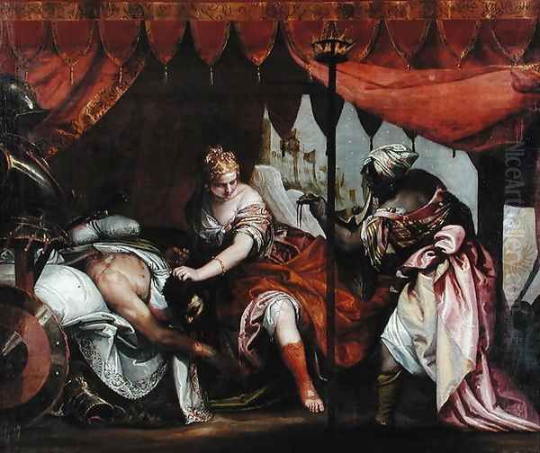 Judith and Holofernes Oil Painting by Paolo Veronese (Caliari)