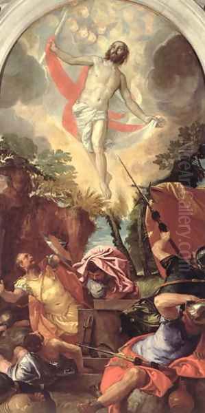 The Resurrection of Christ Oil Painting by Paolo Veronese (Caliari)