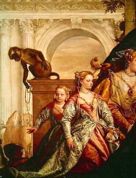 Family of Darius before Alexander the Great Oil Painting by Paolo Veronese (Caliari)