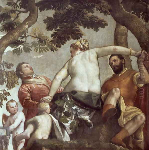 Allegory of Love, I Oil Painting by Paolo Veronese (Caliari)