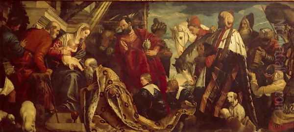 Adoration of the Magi, 1571 Oil Painting by Paolo Veronese (Caliari)