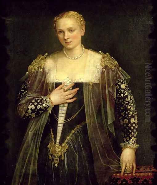 The Beautiful Nani Oil Painting by Paolo Veronese (Caliari)