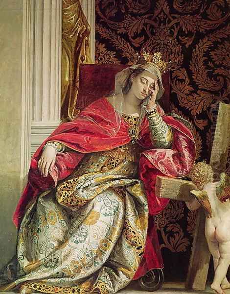 Portrait of Saint Helena Oil Painting by Paolo Veronese (Caliari)