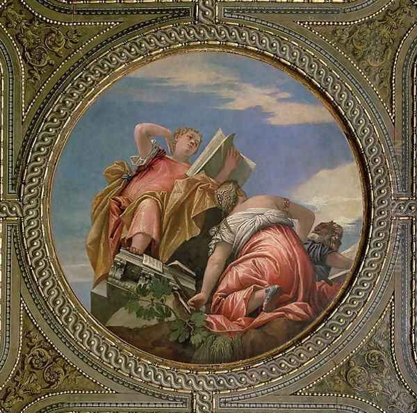 The Canto Oil Painting by Paolo Veronese (Caliari)