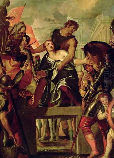 Martyrdom of St. Menas Oil Painting by Paolo Veronese (Caliari)