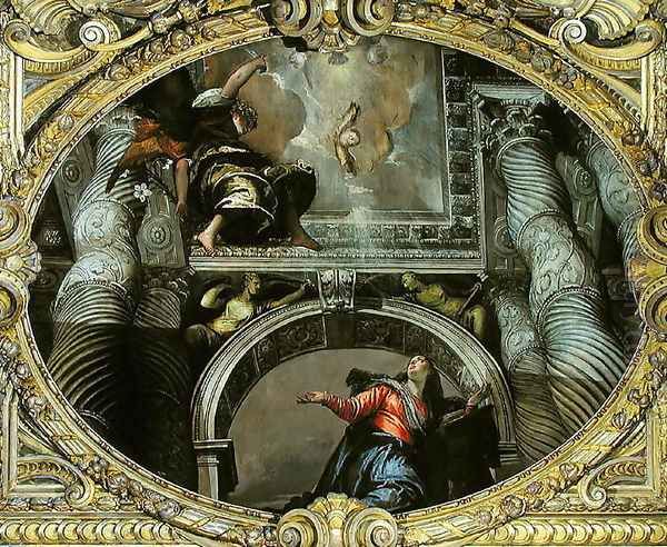 The Annunciation by Paolo Veronese (Caliari)