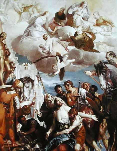 The Martyrdom of St. George Oil Painting by Paolo Veronese (Caliari)