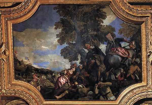 Siege of Scutari Oil Painting by Paolo Veronese (Caliari)