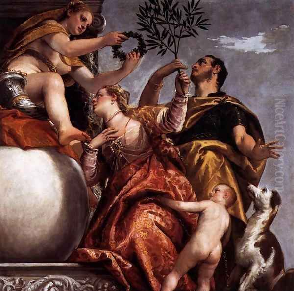 Allegory of Love, IV Happy Union Oil Painting by Paolo Veronese (Caliari)