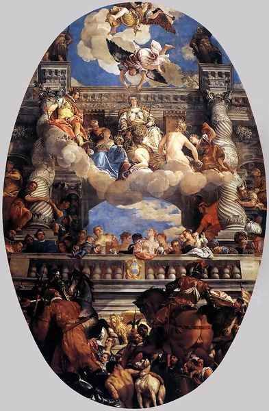 Apotheosis of Venice Oil Painting by Paolo Veronese (Caliari)