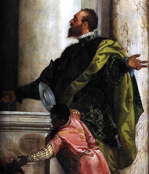 Feast in the House of Levi (detail) 3 Oil Painting by Paolo Veronese (Caliari)