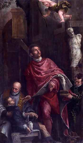 Conversion of St Pantaleon Oil Painting by Paolo Veronese (Caliari)