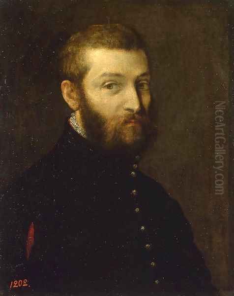 Self-Portrait Oil Painting by Paolo Veronese (Caliari)