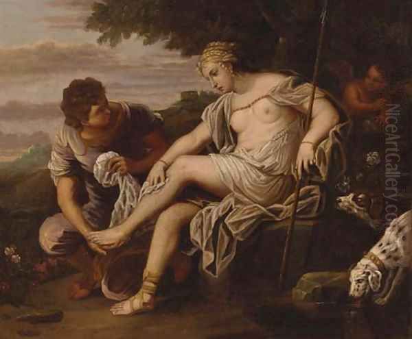 Diana and Endymion Oil Painting by Paolo Veronese (Caliari)