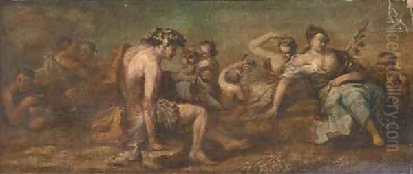 The Triumph of Bacchus and Ariadne Oil Painting by Paolo Veronese (Caliari)