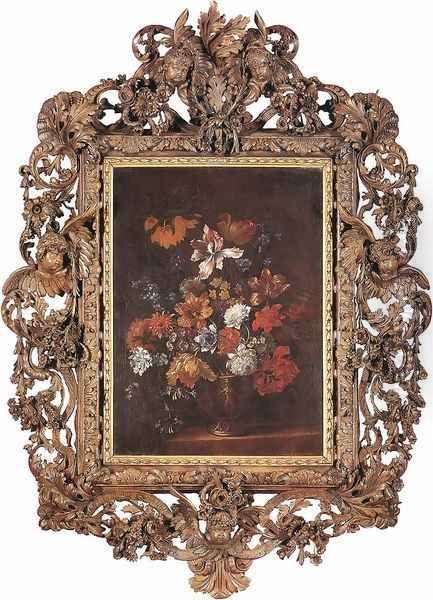 Flower Piece (3) Oil Painting by Gaspar-pieter The Younger Verbruggen