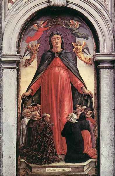 Madonna della Misericordia 1473 by Bartolomeo Vivarini