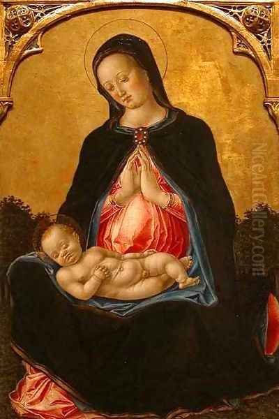 Madonna and Child Oil Painting by Bartolomeo Vivarini