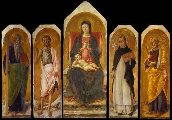 Polyptych Oil Painting by Bartolomeo Vivarini