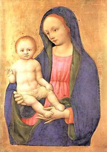 Virgin And Child 1441 Oil Painting by Bartolomeo Vivarini