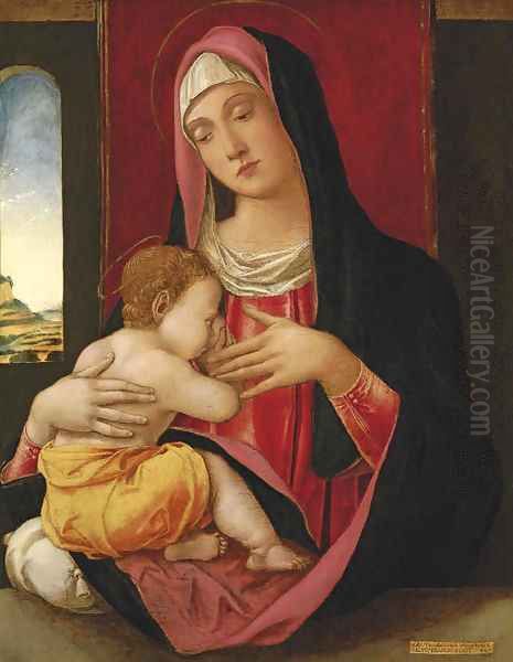 The Madonna and Child Oil Painting by Bartolomeo Vivarini