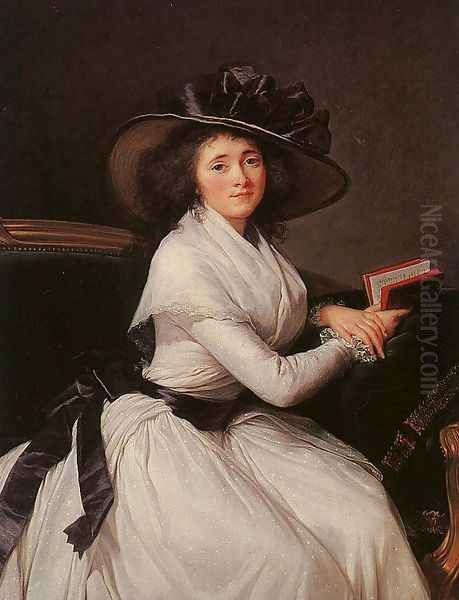 Comtesse de la Chatre 1789 Oil Painting by Elisabeth Vigee-Lebrun