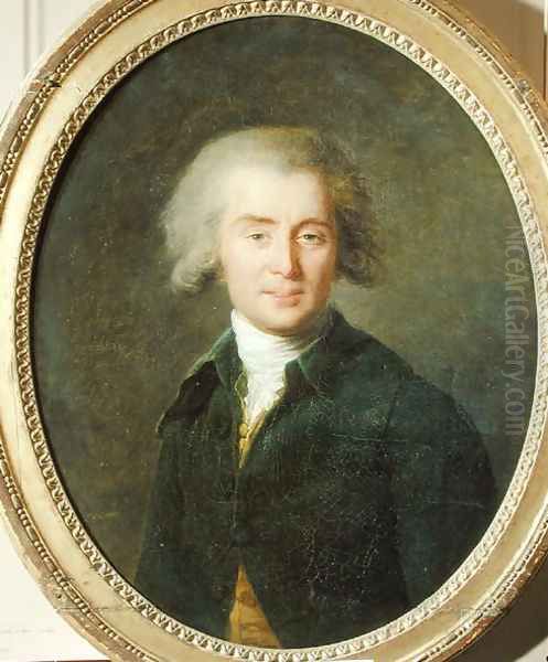 Andre Ernest Gretry 1741-1813 1785 Oil Painting by Elisabeth Vigee-Lebrun