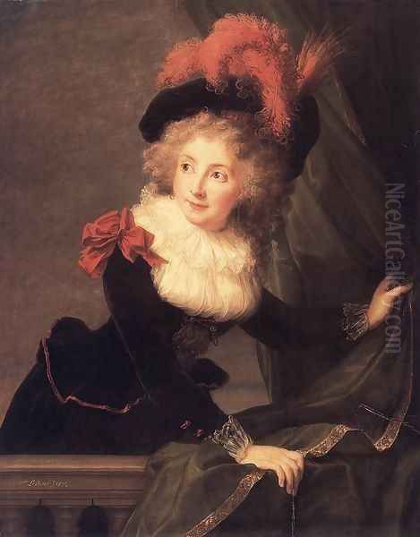 Madame Perregaux 1789 Oil Painting by Elisabeth Vigee-Lebrun