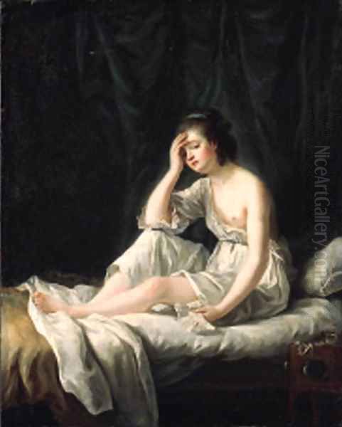 La Vertu Irresolue Oil Painting by Elisabeth Vigee-Lebrun