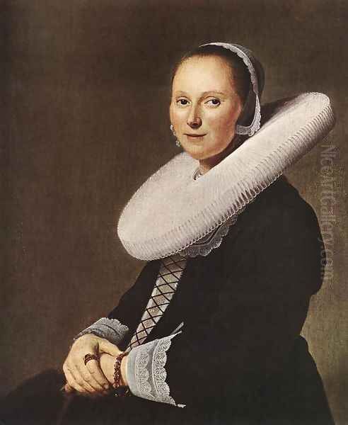 Portrait of a Woman 1644 Oil Painting by Johannes Cornelisz. Verspronck