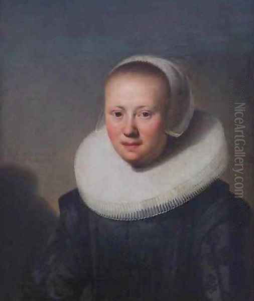 Portrait of a Woman Oil Painting by Johannes Cornelisz. Verspronck