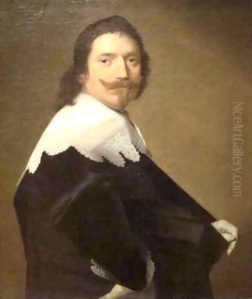 Portrait of a Gentleman Oil Painting by Johannes Cornelisz. Verspronck