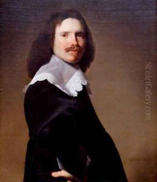 Portrait of a Man Oil Painting by Johannes Cornelisz. Verspronck