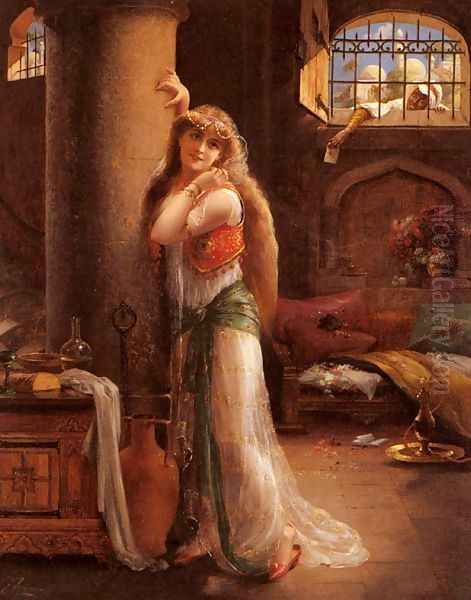 The Secret Message Oil Painting by Emile Vernon