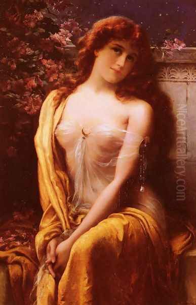 Starlight Oil Painting by Emile Vernon