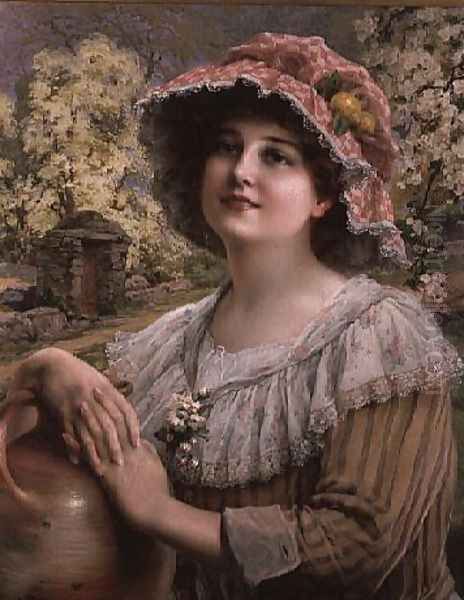 Spring, 1913 Oil Painting by Emile Vernon