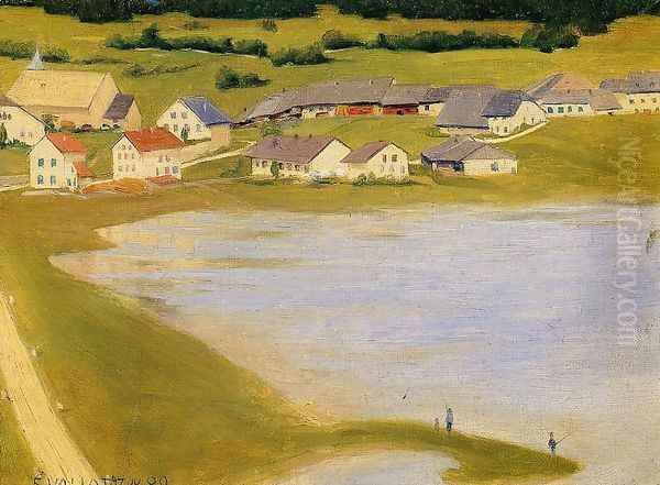 The Coal Scuttles Oil Painting by Felix Edouard Vallotton