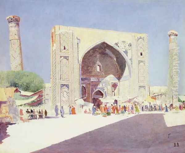 Samarkand, 1869-71 Oil Painting by Vasili Vasilyevich Vereshchagin