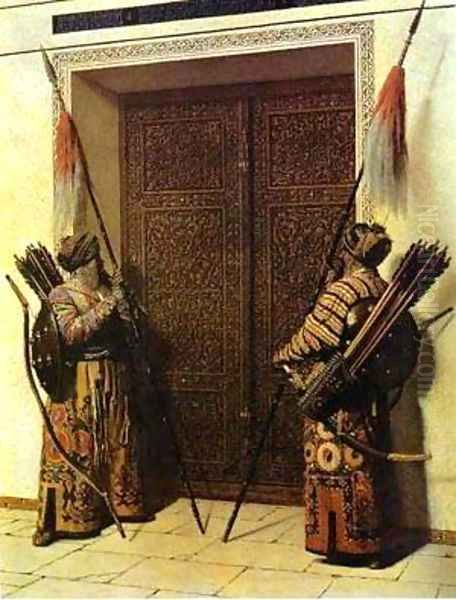 The Doors Of Tamerlane 1872-1873 Oil Painting by Vasili Vasilyevich Vereshchagin