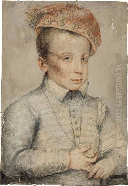 Portrait Of A Boy Oil Painting by Francois Clouet