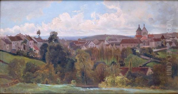 L'abbaye Oil Painting by Louis Emile Dardoize