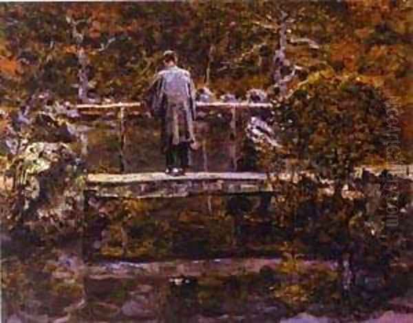 On The Way Bad News From France 1887-1895 Oil Painting by Vasili Vasilyevich Vereshchagin